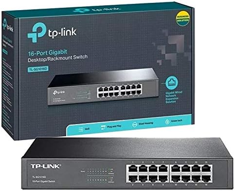 SWITCH 16-PORT 10/100 Mbps TP - LINK