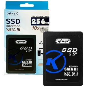 SSD KNUP E DIVERSAS 256GB 2,5" SATA III